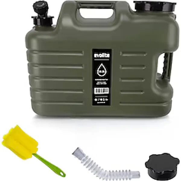Evolite Deep 18.5 L Musluklu Kamp Su Bidonu Yeşil
