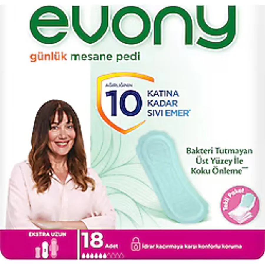 Evony Ekstra Uzun 18'li Günlük Mesane Pedi