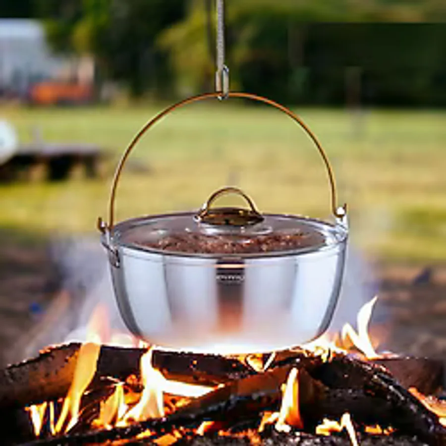 Evren 24 cm Alüminyum Kamp Tenceresi 3,8 Lt