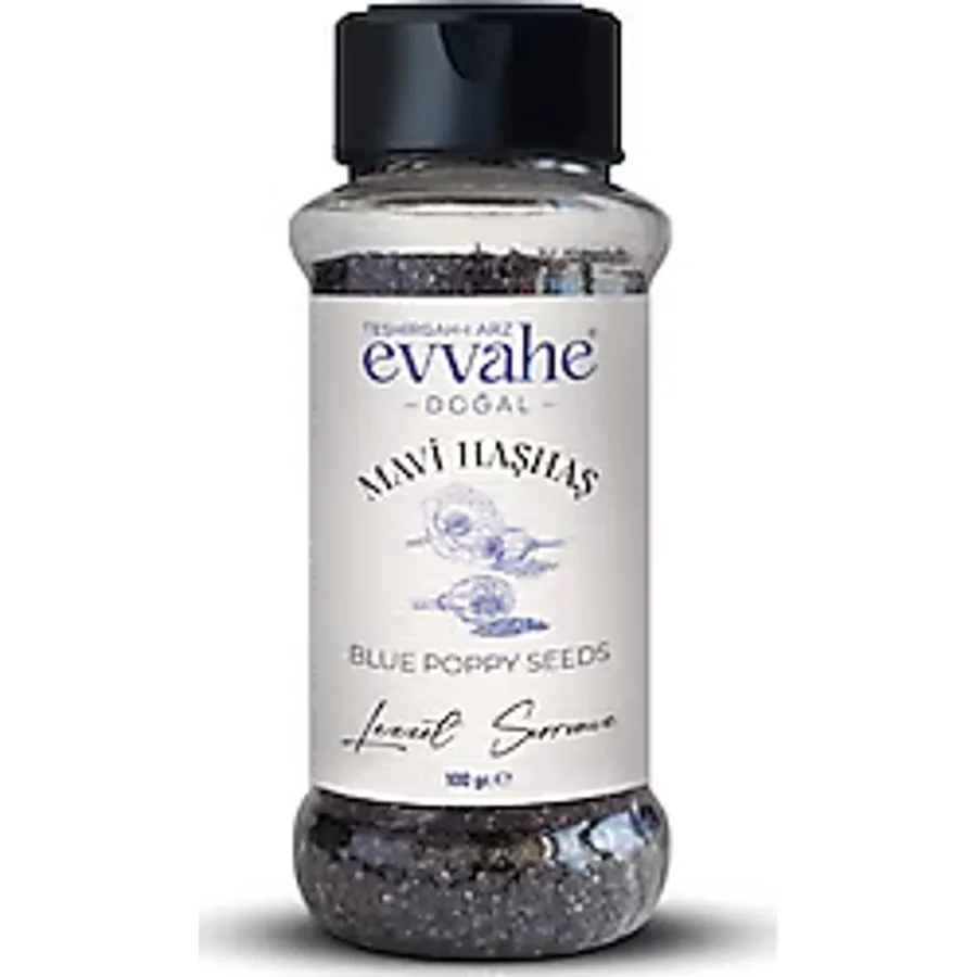 Evvahe Doğal Mavi Haşhaş 100 gr