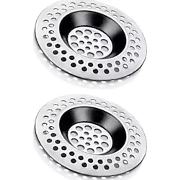 Evye Metal Lavabo Süzgeci, 7 Cm, 2 Adet Mutfak/banyo/küvet Aksesuarı EASYSO4028, Desire Elite Plus Selection - Çok Renkli