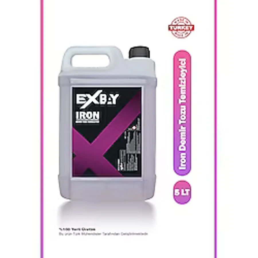 EXBAY Iron Demir Tozu Temizleyici Yüksek Kaliteli Jant Ve Kaporta Temizleyici Sprey 5 Kg