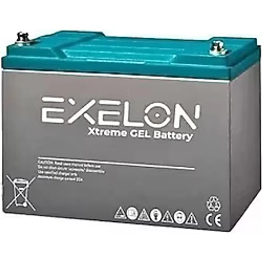 Exelon 12 Volt 100 Amper Jel Akü Derin Döngü Deep Cycle