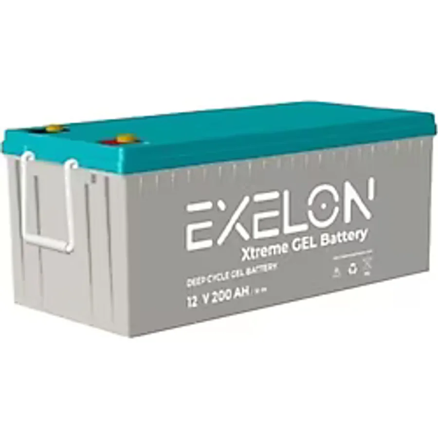 Exelon 12V 200AH Derin Deşarj Jel Akü
