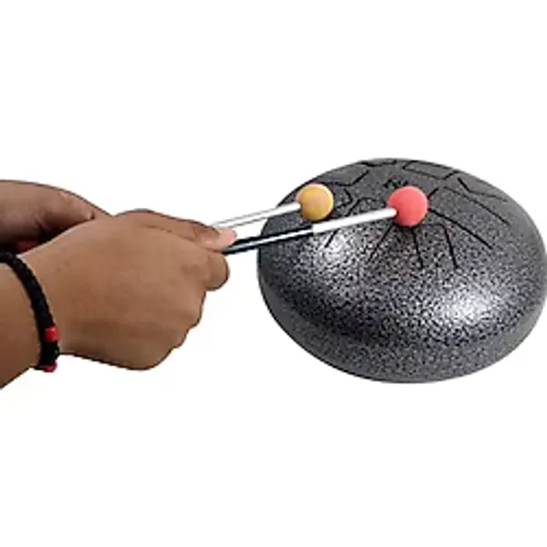 Exenet Profesyonel Tongue Drum Meditasyon Çanı Yoga Tibet Feng Shui Çanak Davul Özel Üretim Çantalı Handpan
