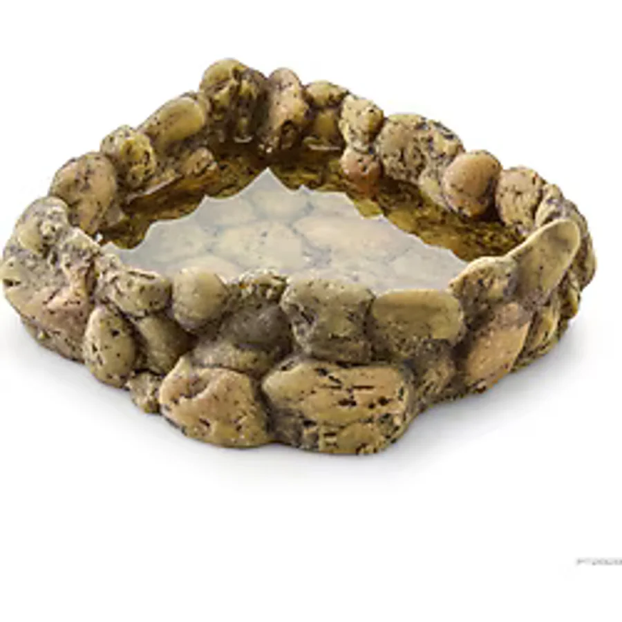 Exo Terra Corner Water Dish Sürüngen Mama Ve Su Kabı L - 16 x 18 x 5.5 Cm