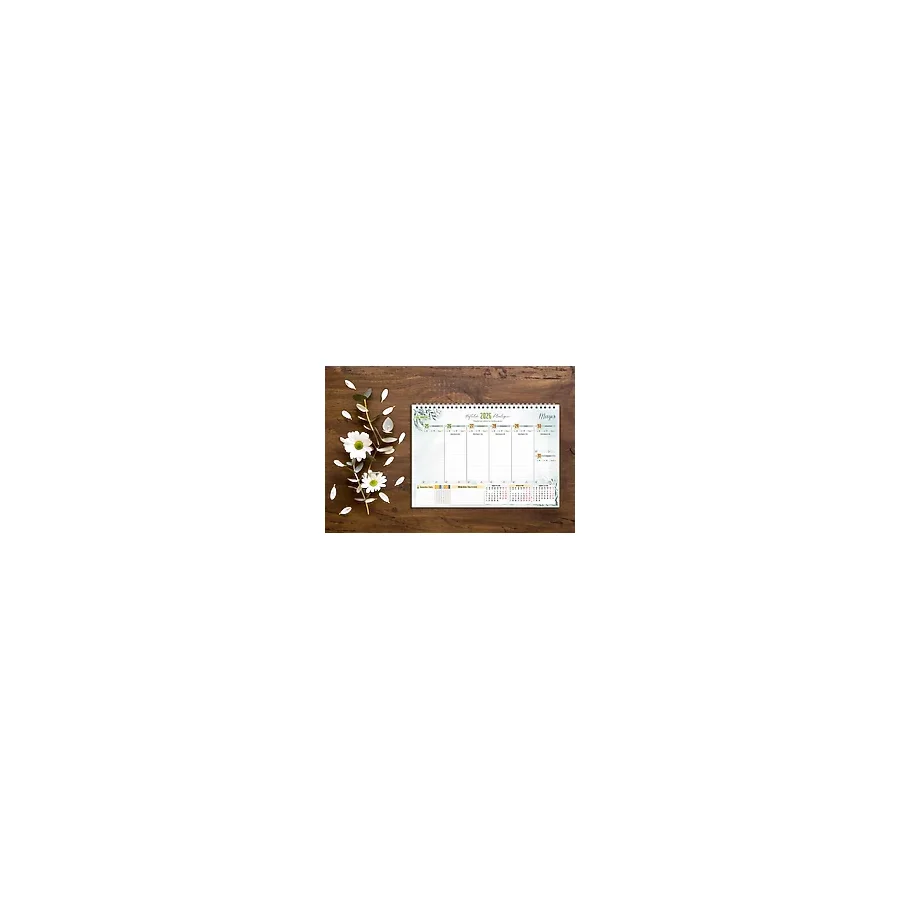 Express Planner 2026-2027 Takvim A4 Ebat 53 Haftalık Planlayıcı Green Leaf