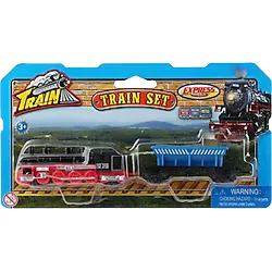 Express Wheels Die Cast Metal Kömür Taşıyan Tren