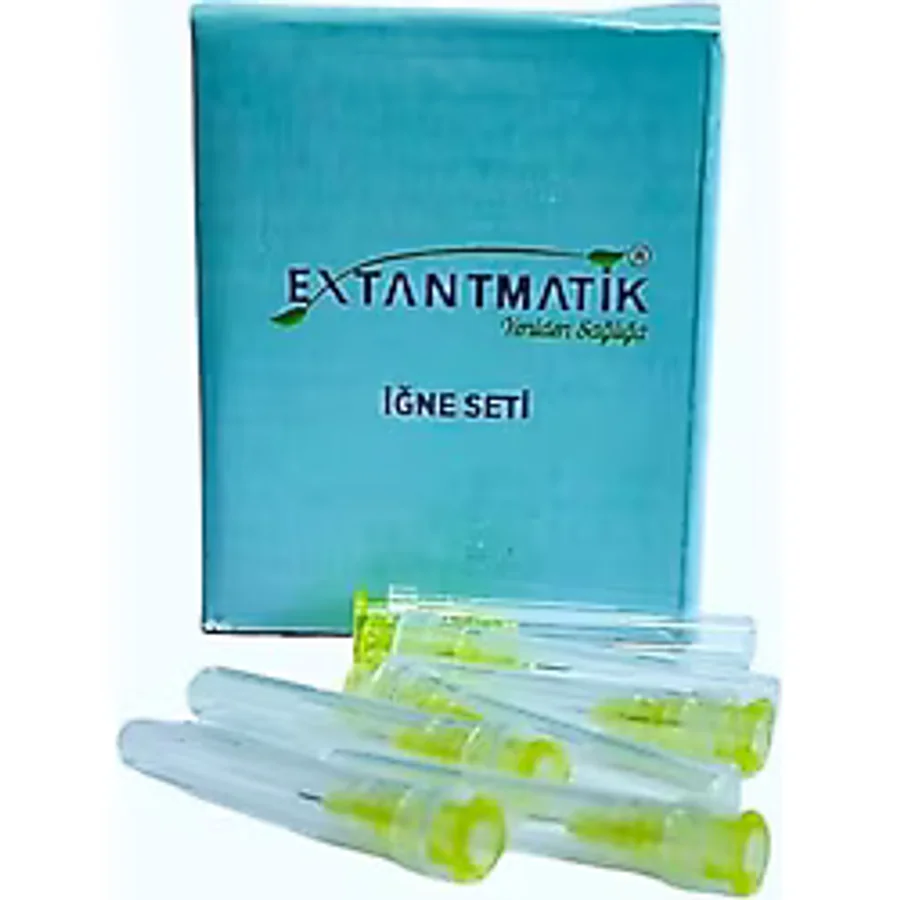 Extantmatik Yedek Hacamat Kalemi İğne Seti 5 Kutu