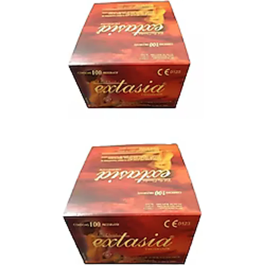 Extasia Klasik 100'lü 2 Adet Prezervatif