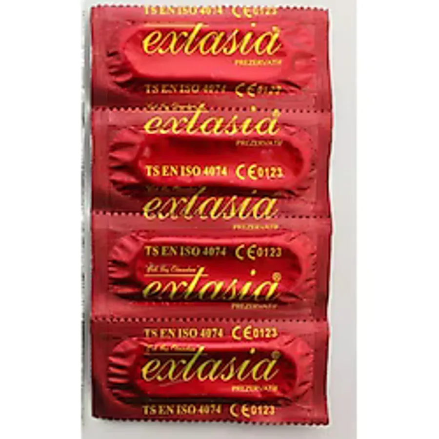 Extasia Klasik 100'lü 4 Adet Prezervatif