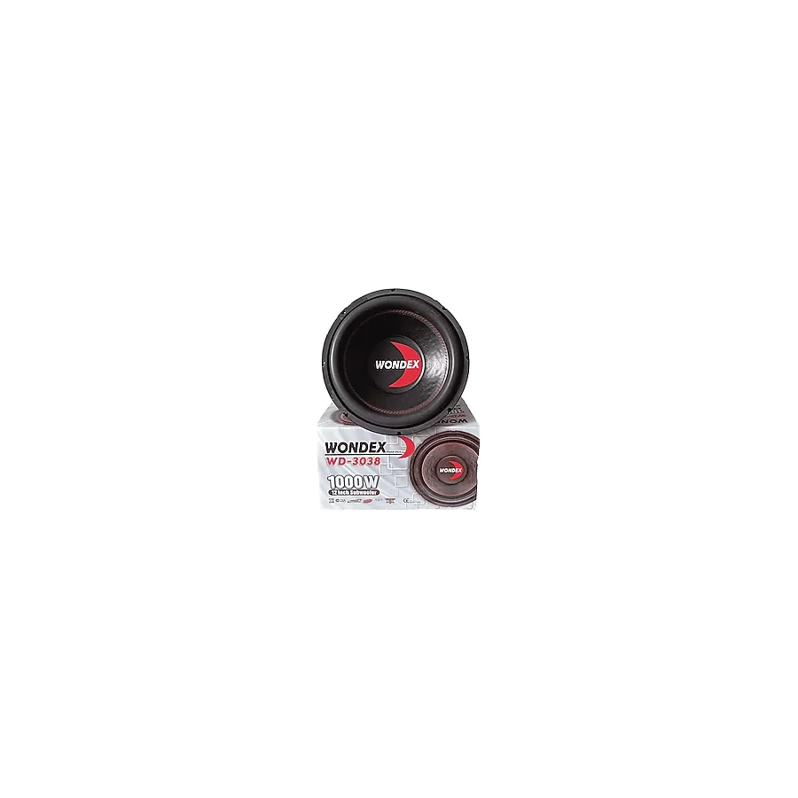 Exvol Wondex 1000W 350Rms 30Cm Bass Subwoofer Profesyonel Hoparlör (Türkiye Üretim)