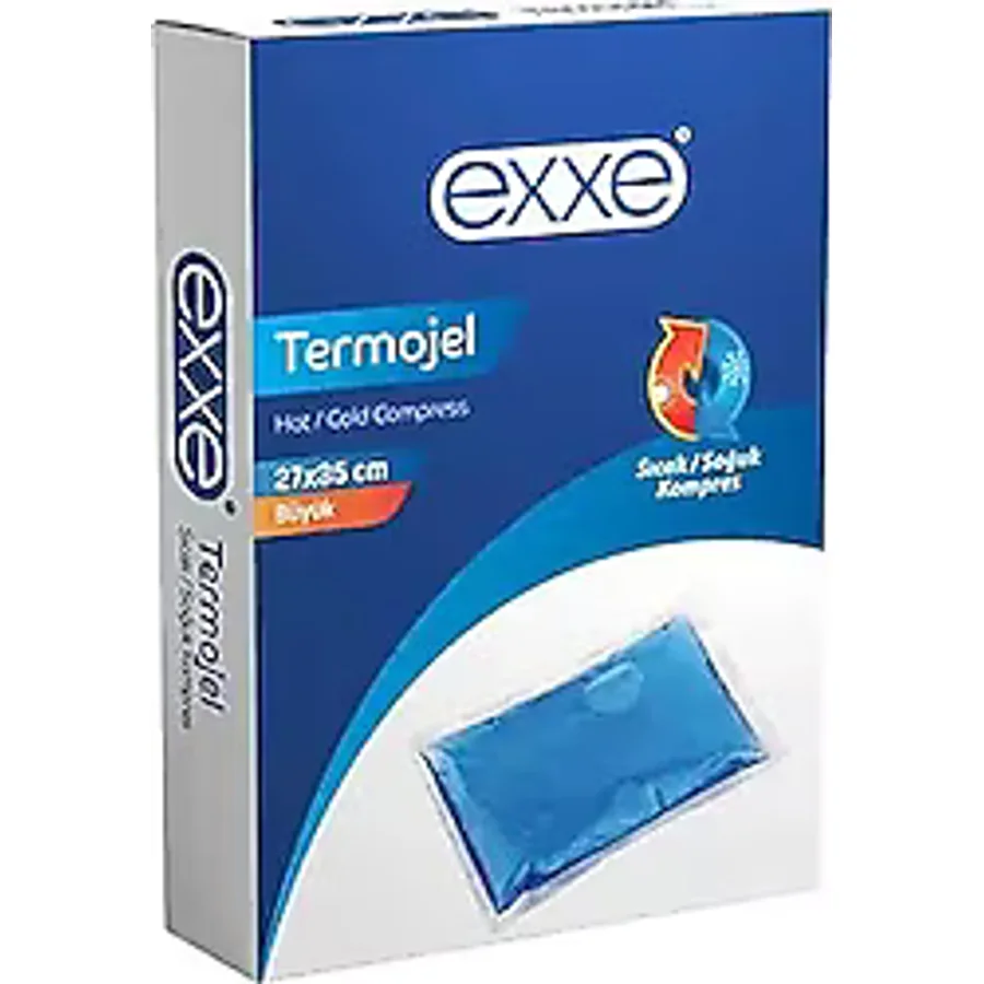 Exxe Termojel Kılıfsız Büyük Boy 27x35 cm Sıcak Soğuk Kompres