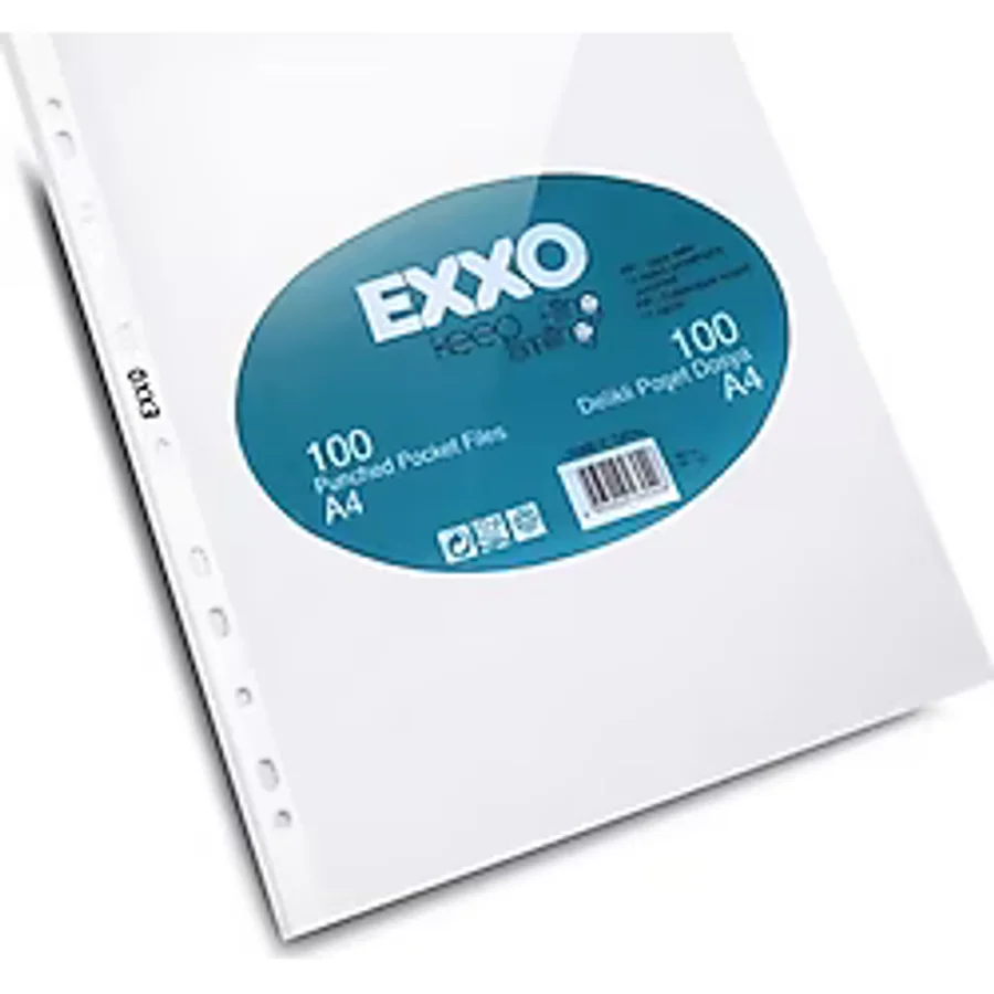 Exxo A4 Poşet Dosya 100 Adet