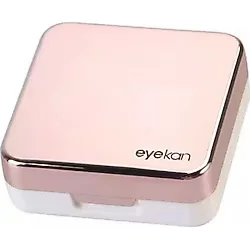 Eyekan Aynalı Lens Kutusu Seti 5 Parça Rose