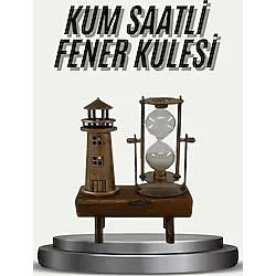 Eyfel Kulesi Ve Deniz Feneri Dekoratif Masa Biblosu Hediyelik
