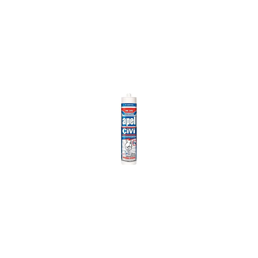 Eym 5 Adet Apel Silikon Sıvı Çivi Montaj Kit Güçlü Yapıştırıcı 390 Gr