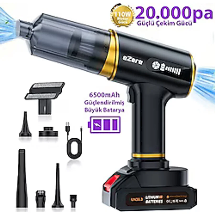 Ezere ST-6609C Üflemeli Araç Süpürgesi