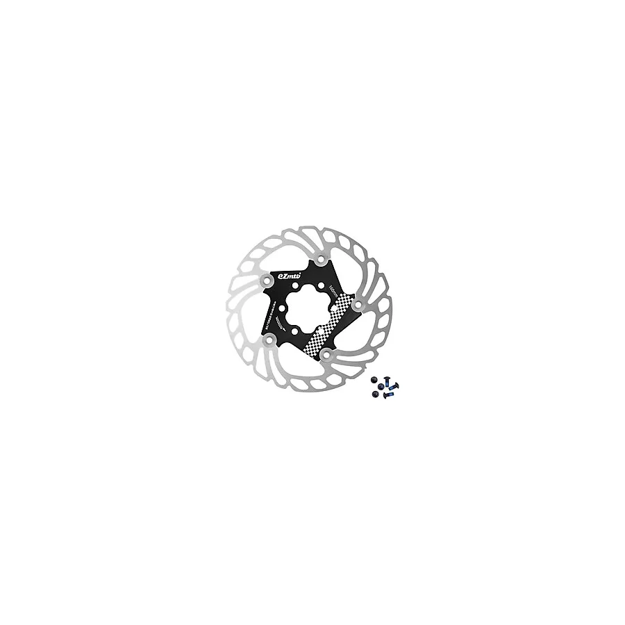 Ezmtb 160mm Bisiklet Disk Fren Rotoru 6 Vida Bağlantılı Gümüş
