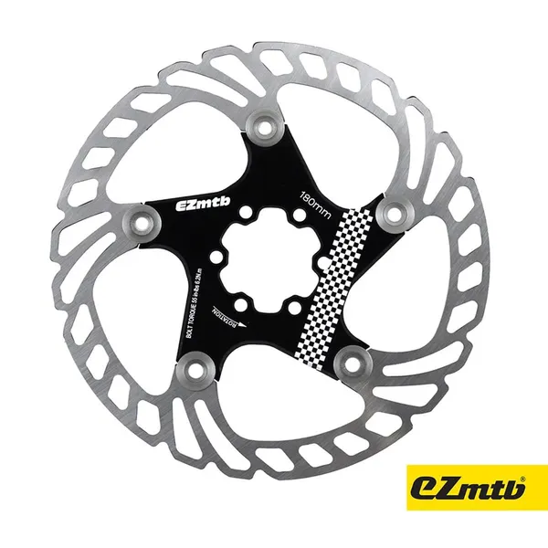 EzMTB 180 mm, 6 Vida Bisiklet Hidrolik Fren Rotoru