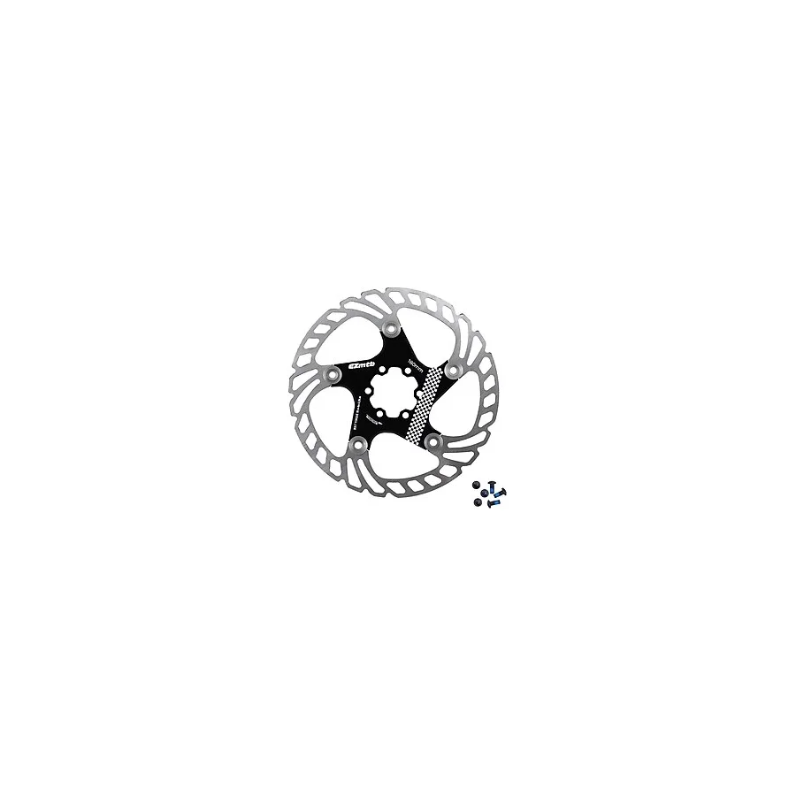 Ezmtb 180mm Bisiklet Disk Fren Rotoru 6 Vida Bağlantılı Gri