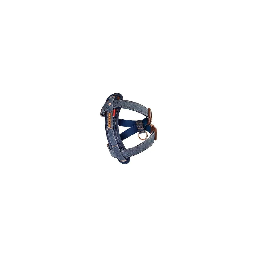 Ezydog 04898 Chest Plate Harness Denim Köpek Göğüs Tasması Large