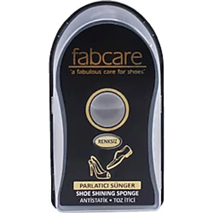 Fabcare Ayakkabı Parlatıcı Süngeri Antistatik Toz İtici Renksiz