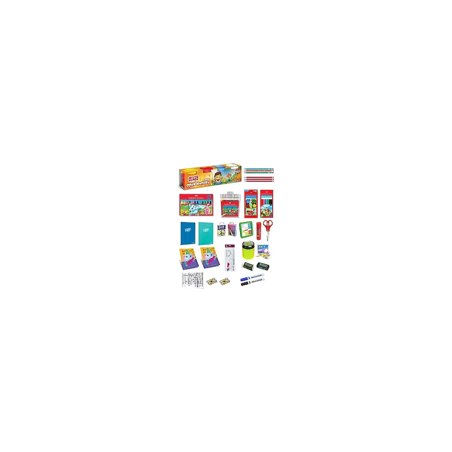 Faber Castell 1. Sınıf Kırtasiye Seti 26 Parça Başlangıç Full Tam Set Krtset4