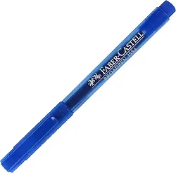 Faber-Castell 1554 Broadpen Mavi Keçeli Kalem