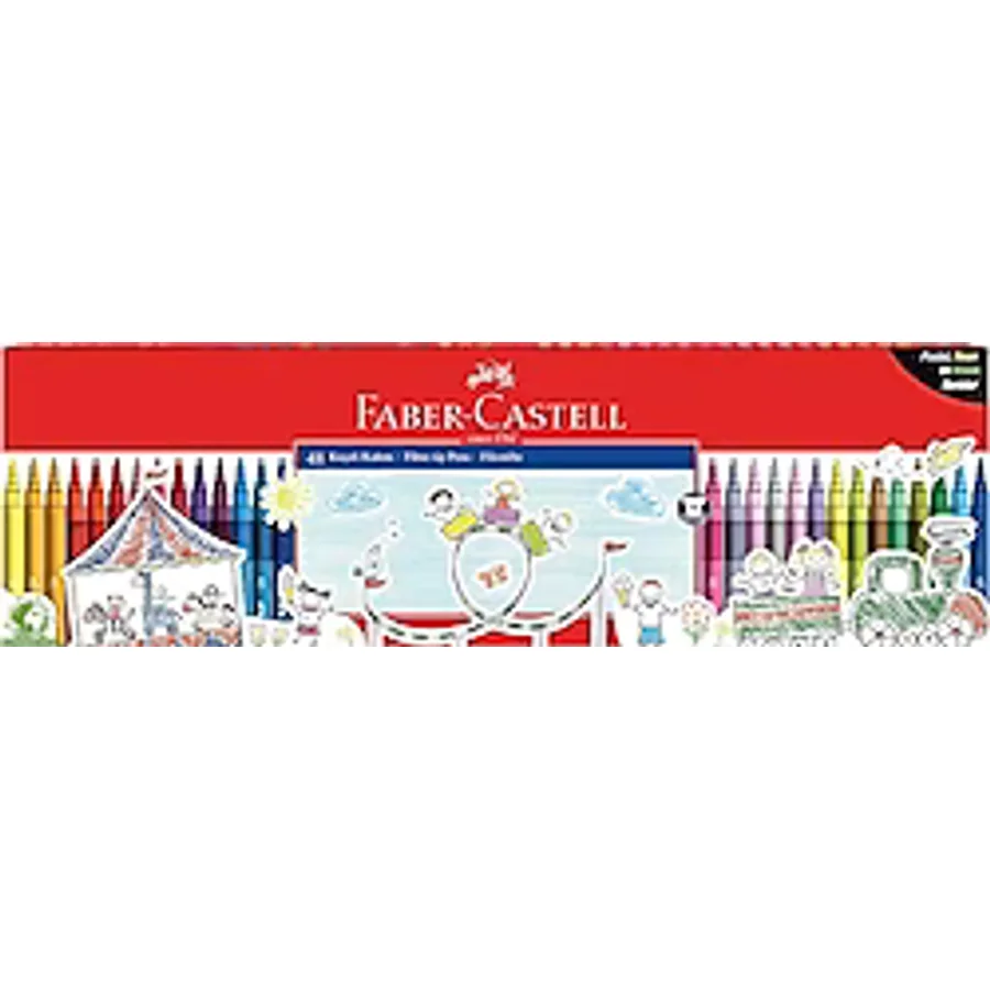 Faber-Castell 48'li Keçeli Kalem Seti