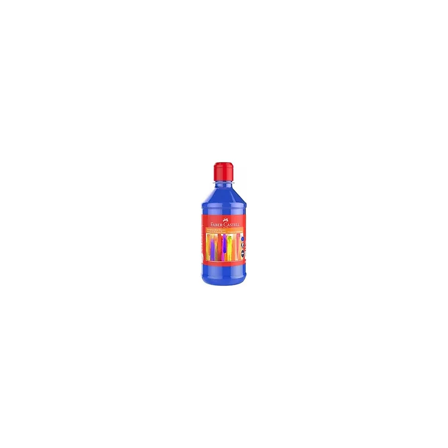 Faber-Castell 500 ml Tempera Okul Boyası Mavi