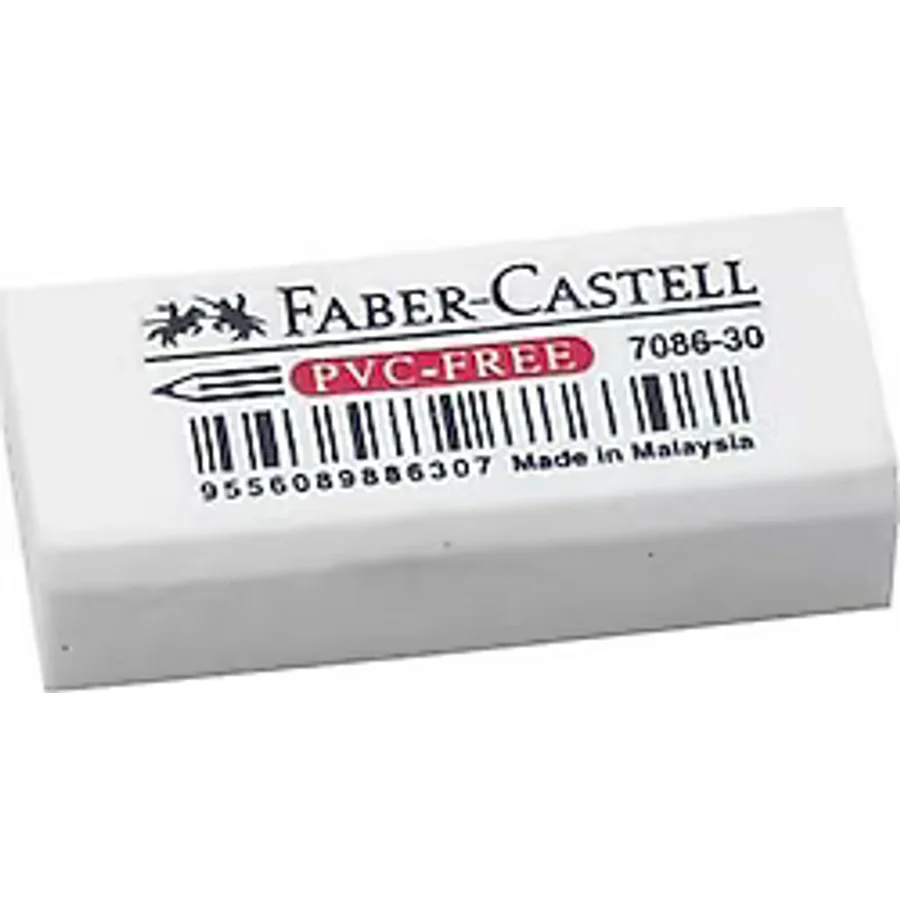 Faber-Castell 7086/30 Beyaz Silgi