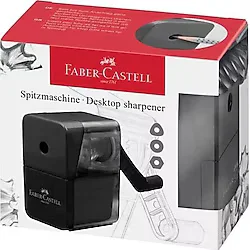Faber Castell Basic Masa Üstü Kalemtraş - Siyah