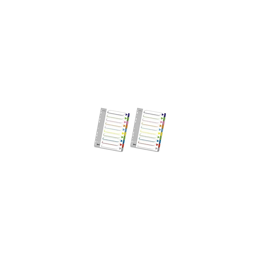 Faber-Castell Faber 1-10 Renkli Seperatör Ayraç 2'li