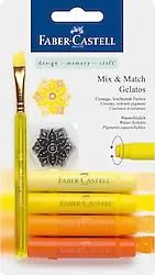 Faber-Castell Gelato Sarı Tonlar 4'lü Mum Boya