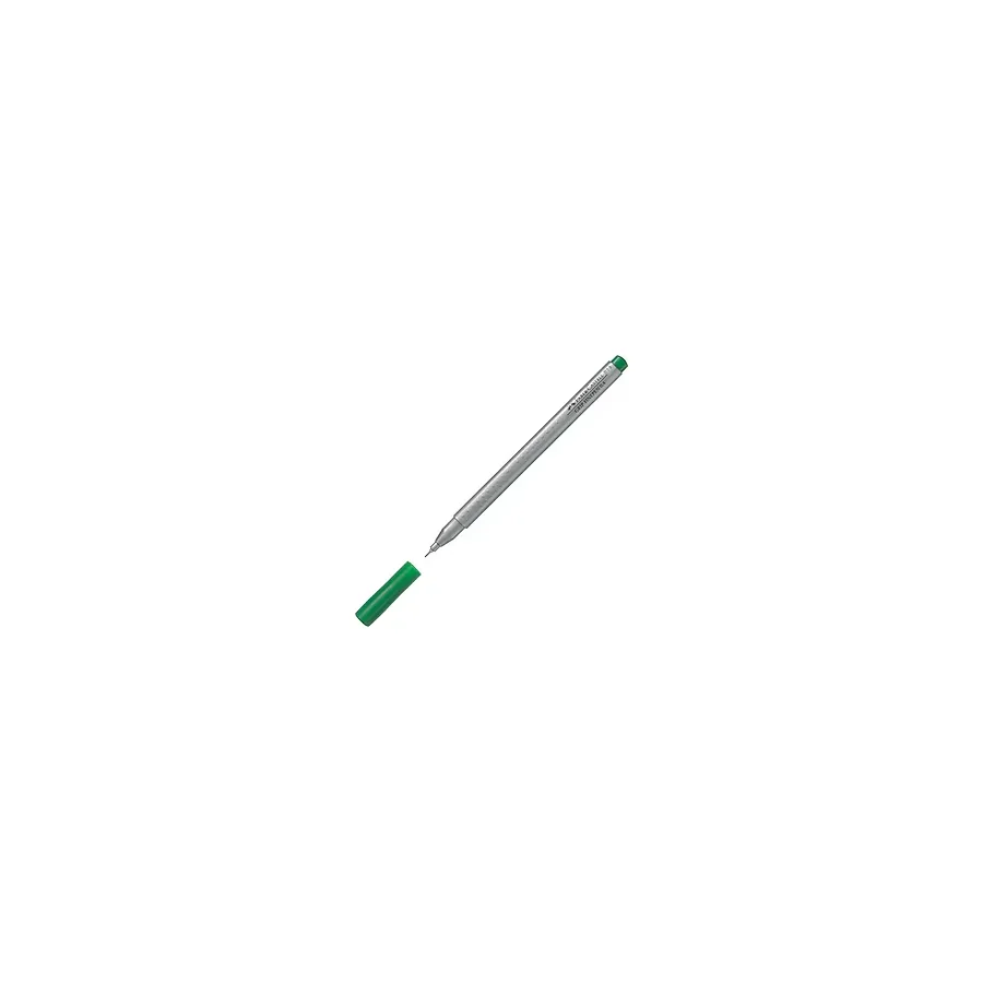 Faber-Castell Grip Finepen 0.4 mm Yeşil Keçeli Kalem