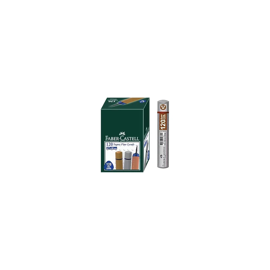 Faber-Castell Grip Min 0.5 2b 60 mm 120'li Gümüş Tüp 12'li