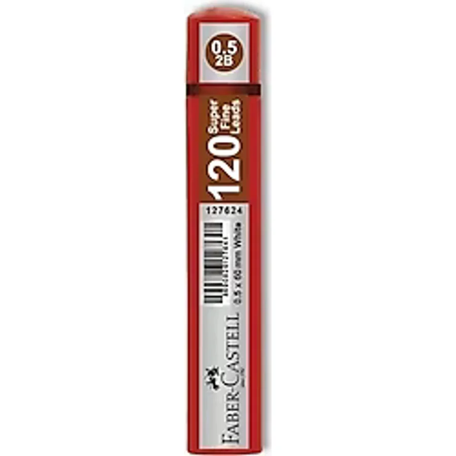 Faber-Castell Grip Min 0.5 2B 60 mm 120'li Tüp Kalem Ucu