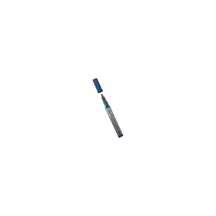 Faber-Castell Kalem Ucu 2.0 mm 1 Paket 2b Uç 2mm Siyah Sınav Kalemi Ucu - Standart