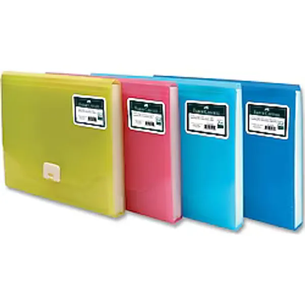 Faber Castell Körüklü Dosya Neon Renkler