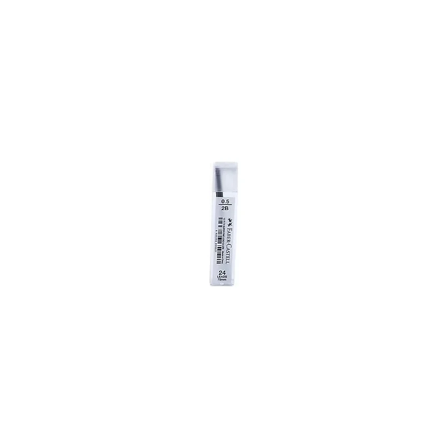 Faber Castell Min 0,7 Uç Tüp içi 24lü 2B White Kalem Ucu - 4 adet