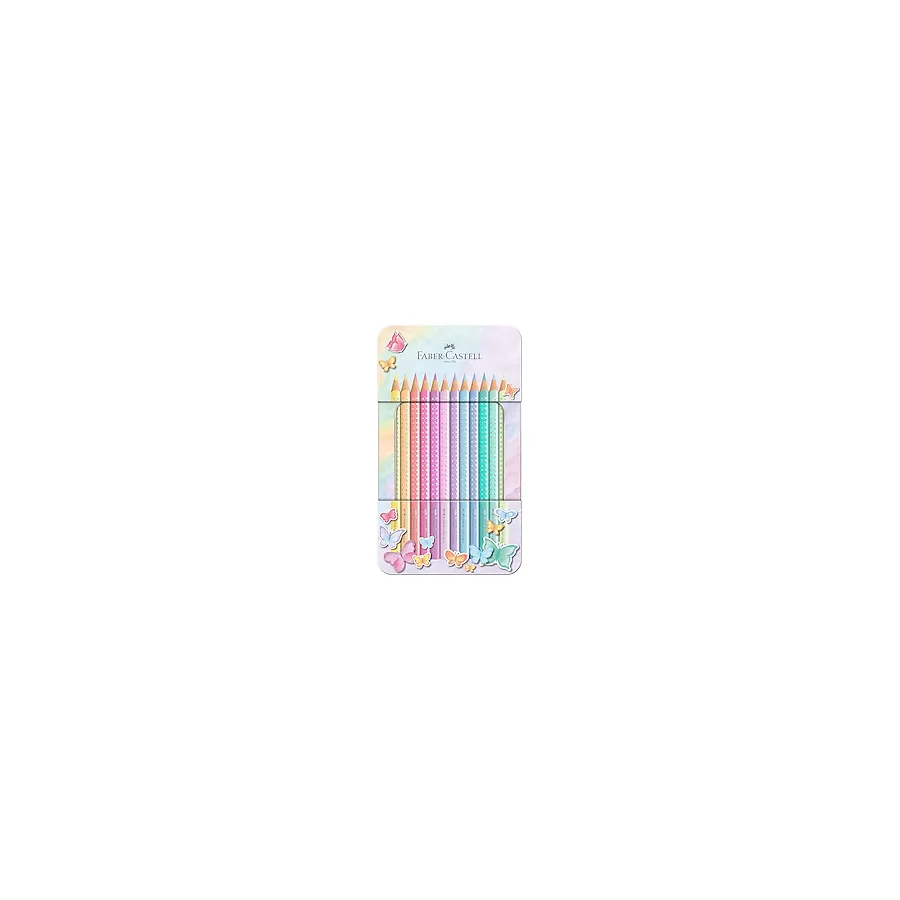 Faber-Castell Parlak Pastel 12'li Kuru Boya Seti
