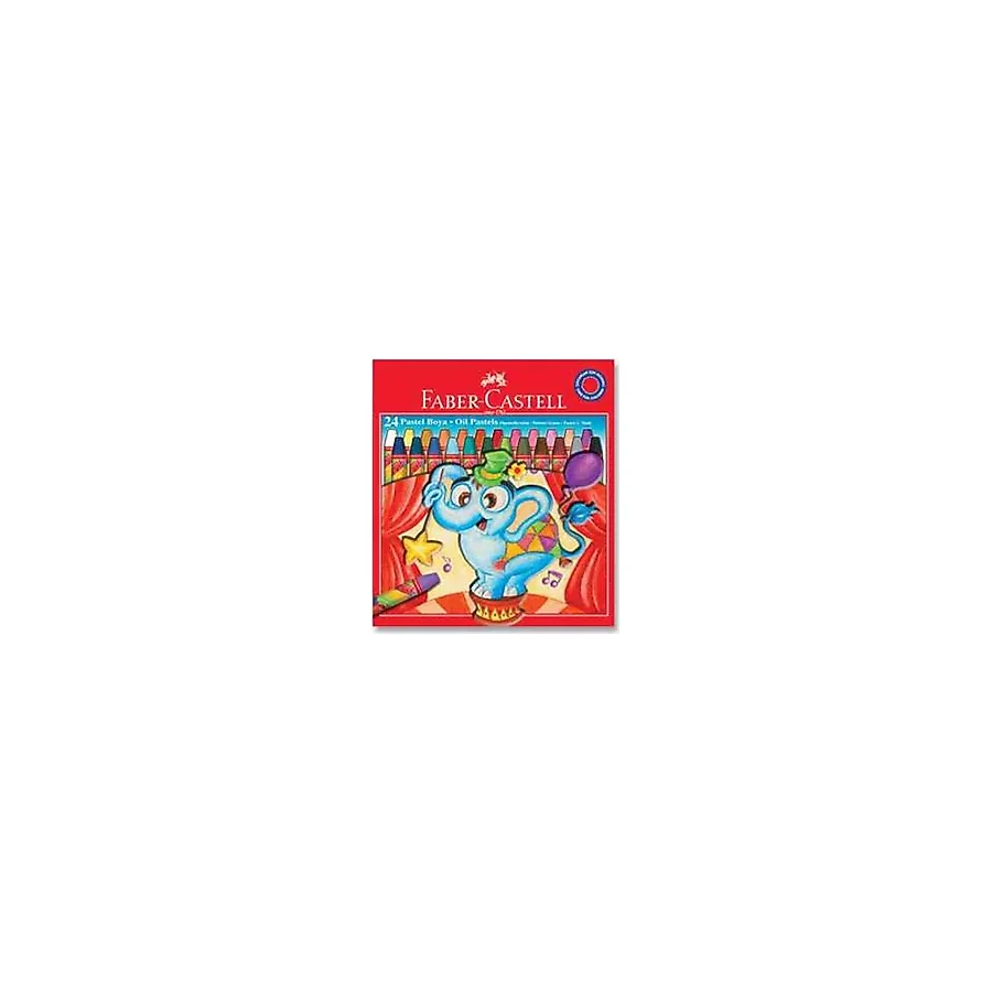 faber-castell pastel boya red line karton kutu köşeli 24 renk 5282 125324 - Yok
