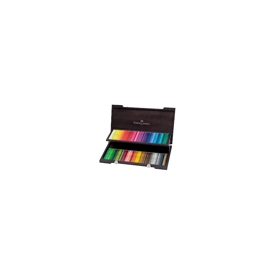 Faber-Castell Polychromos Ahşap Kutulu 120'li Kuru Boya Seti