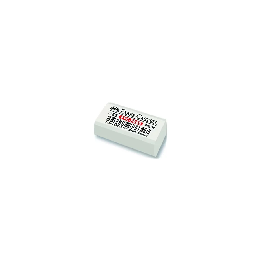 Faber Castell Pvc-Free 18 87 30 Küçük Silgi - Beyaz