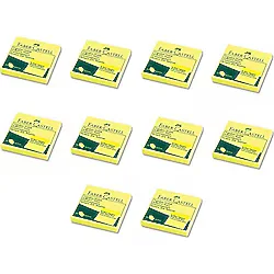 Faber-Castell Yapışkan Notluk 75x75 mm Fosforlu Turuncu