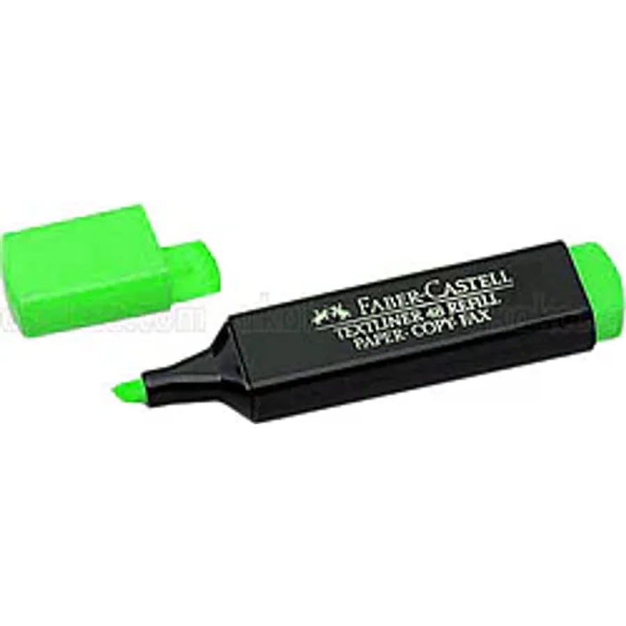 Faber-Castell Yeşil Fosforlu Kalem