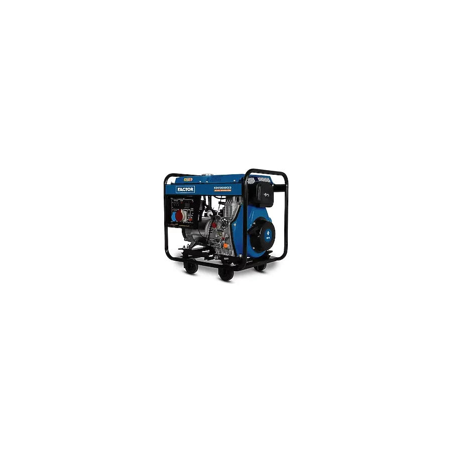 Factor KDK10000CE3 9.4 kVA İpli/Marşlı Dizel Jeneratör