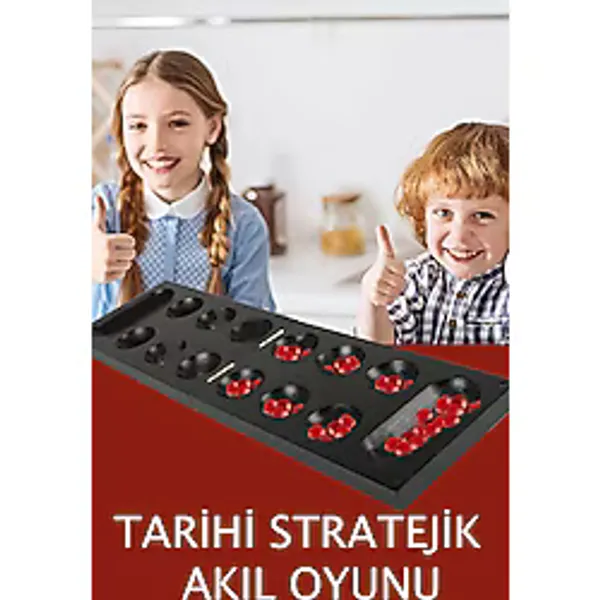 Factorial Mangala Strateji ve Akıl Oyunu 2 Kişilik Zeka Oyunları Çocuk Kutu Oyunları