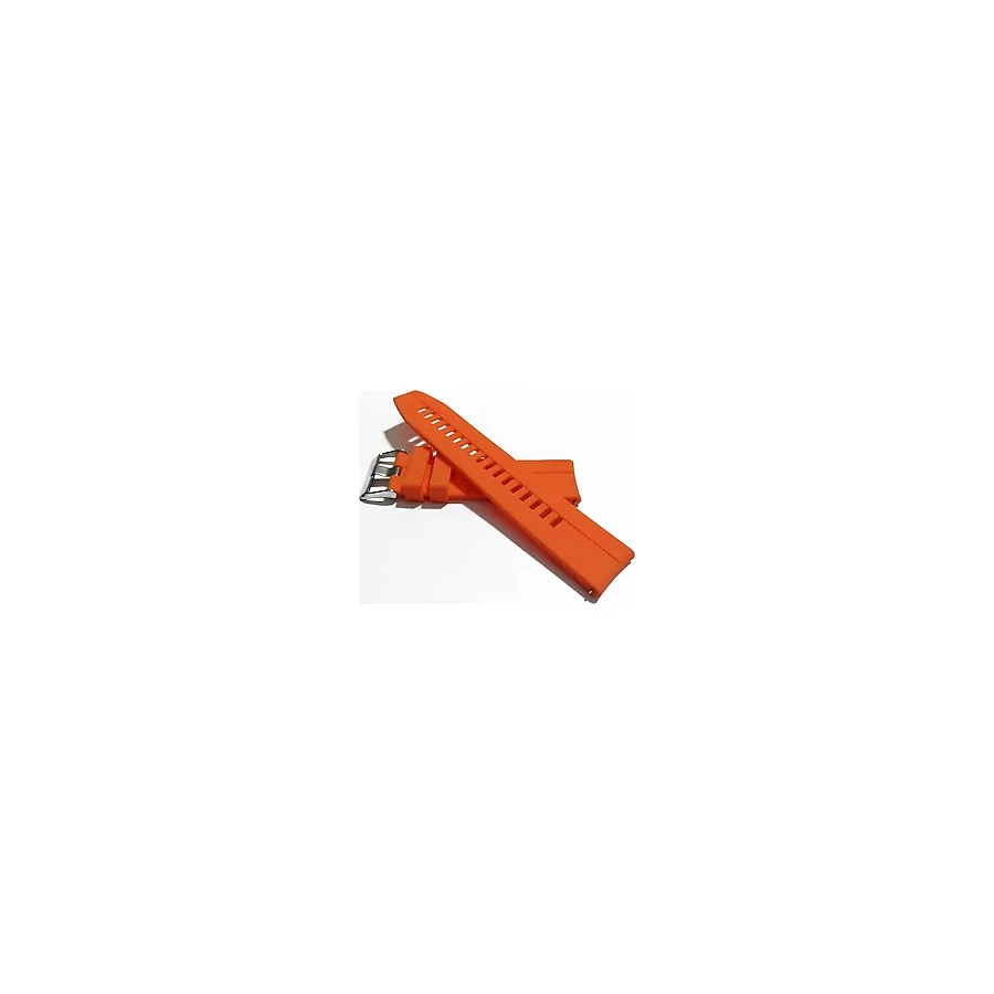 Fado Akıllı Saat Kordonu Akıllı Pimli Silikon 22 Mm (74) Oranj Renk
